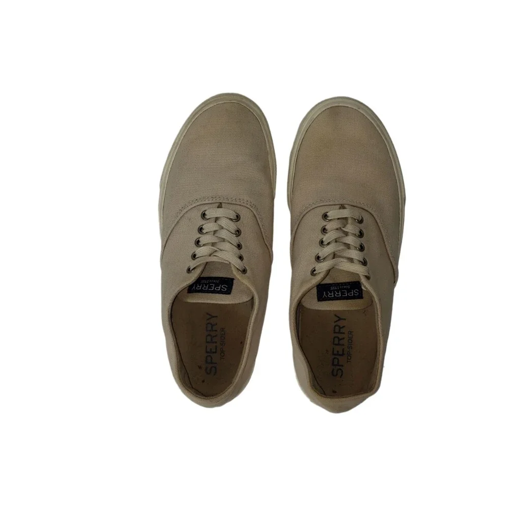 SPERRY Top Sider Tan Sneaker Sneakers Shoes Size 6